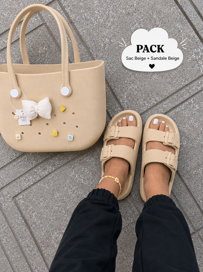 Ensemble sac et sandales - Cloud Slides